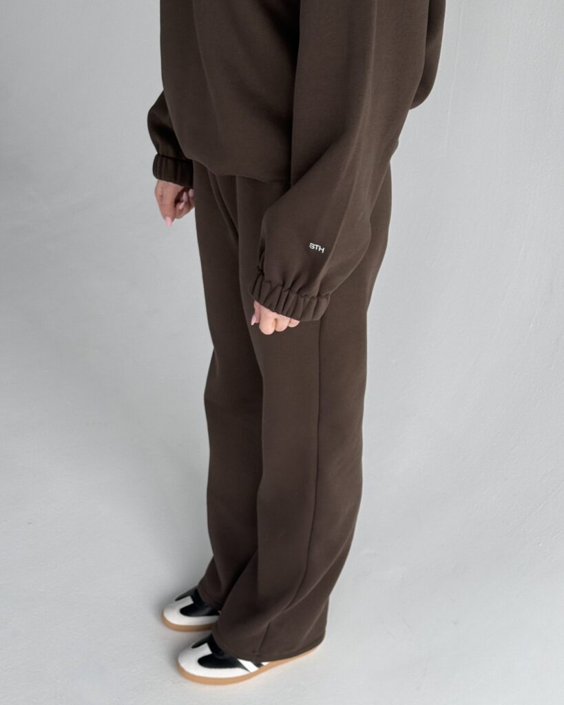 Hoodie ALLYSE DEEP COCOA