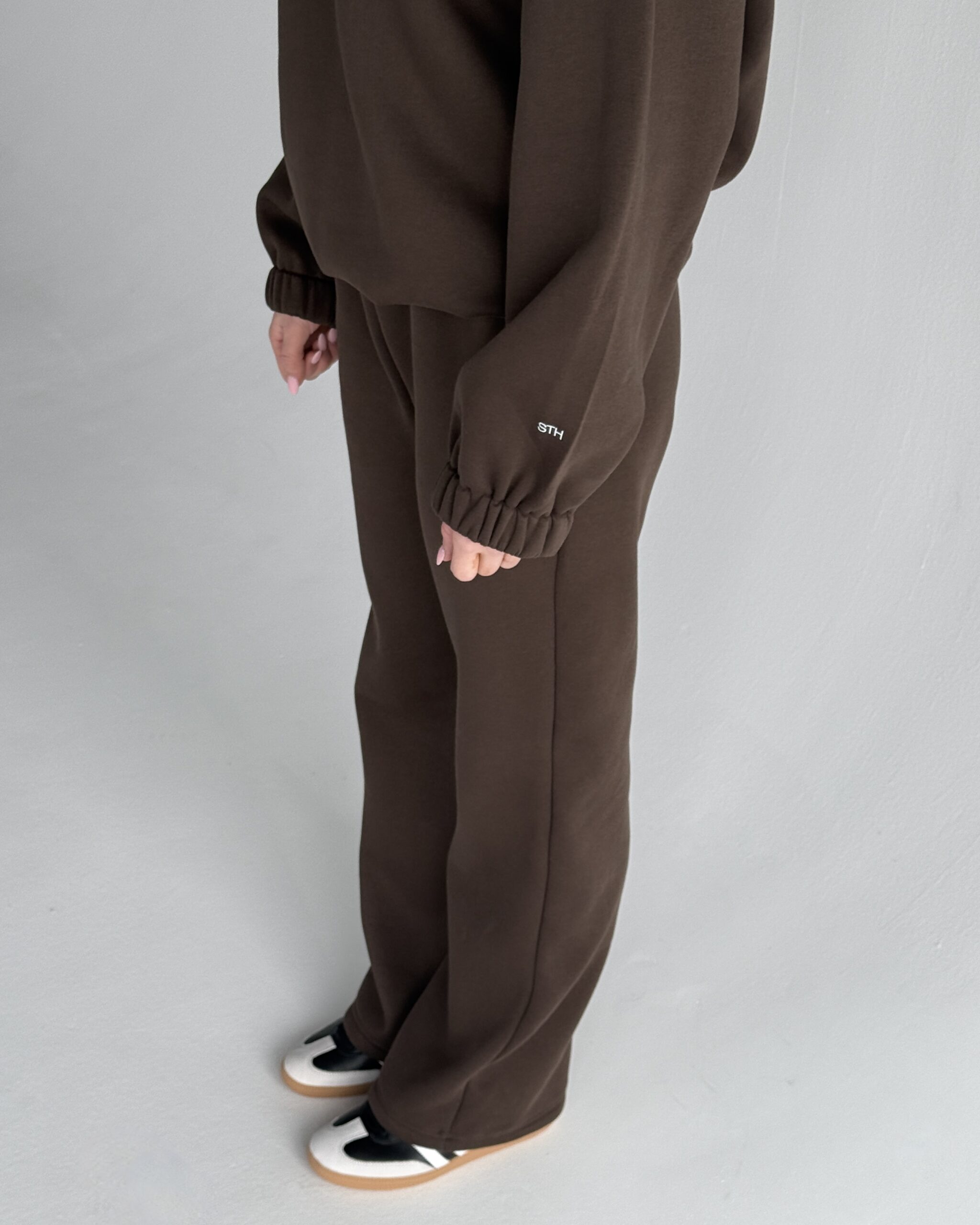 Hoodie ALLYSE DEEP COCOA