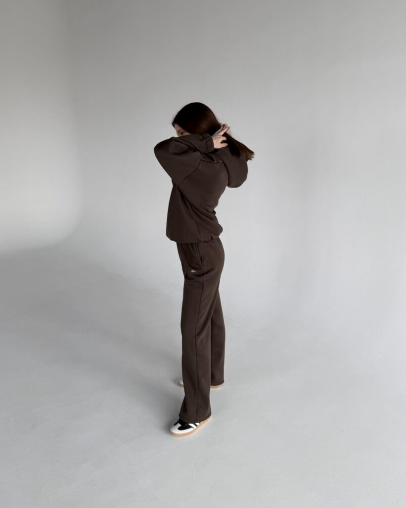 Tepláky DEEP COCOA Straight