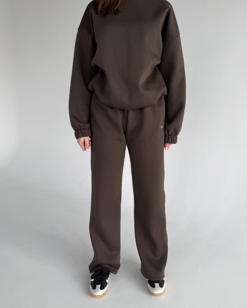 Tepláky DEEP COCOA Straight