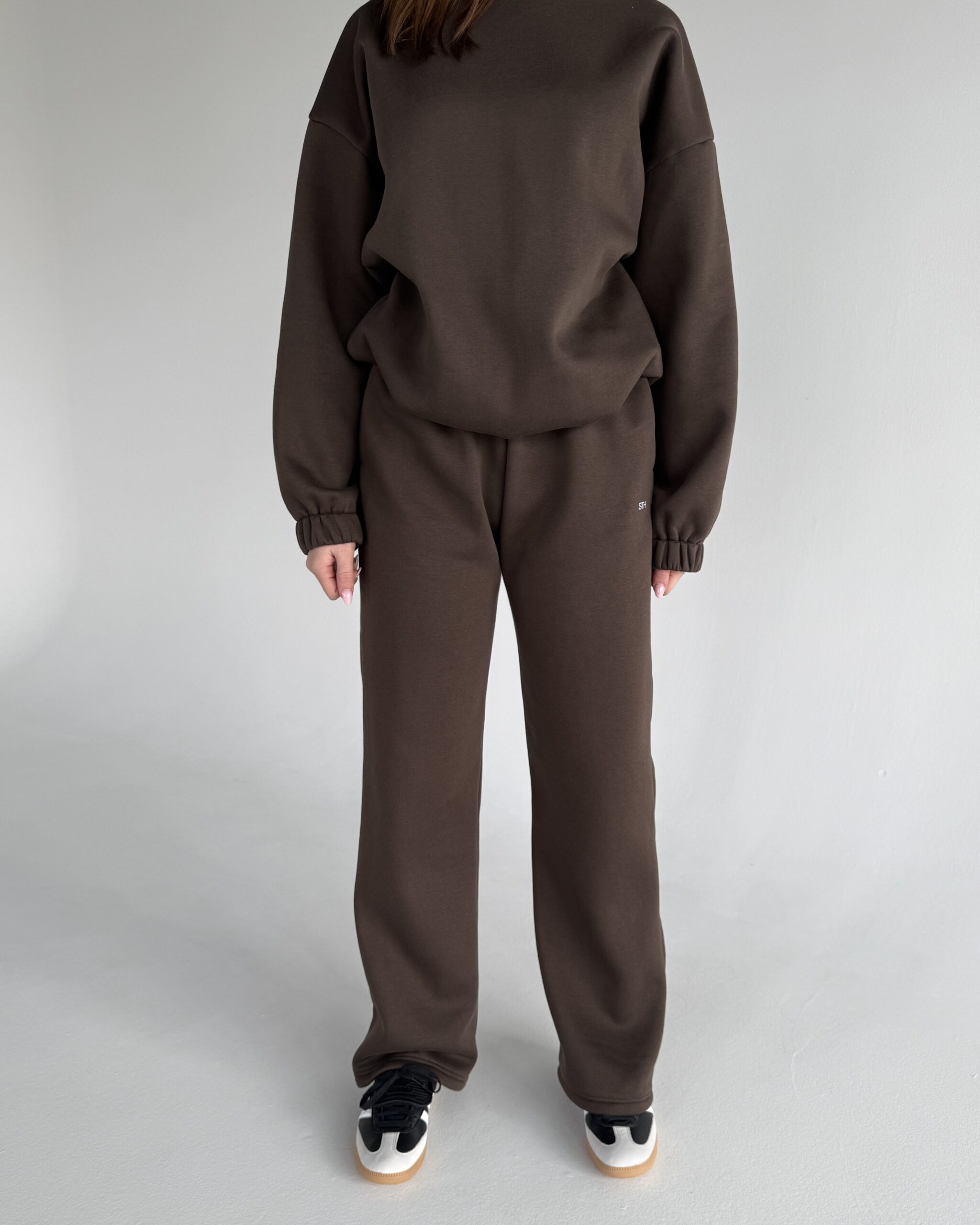 Tepláky DEEP COCOA Straight