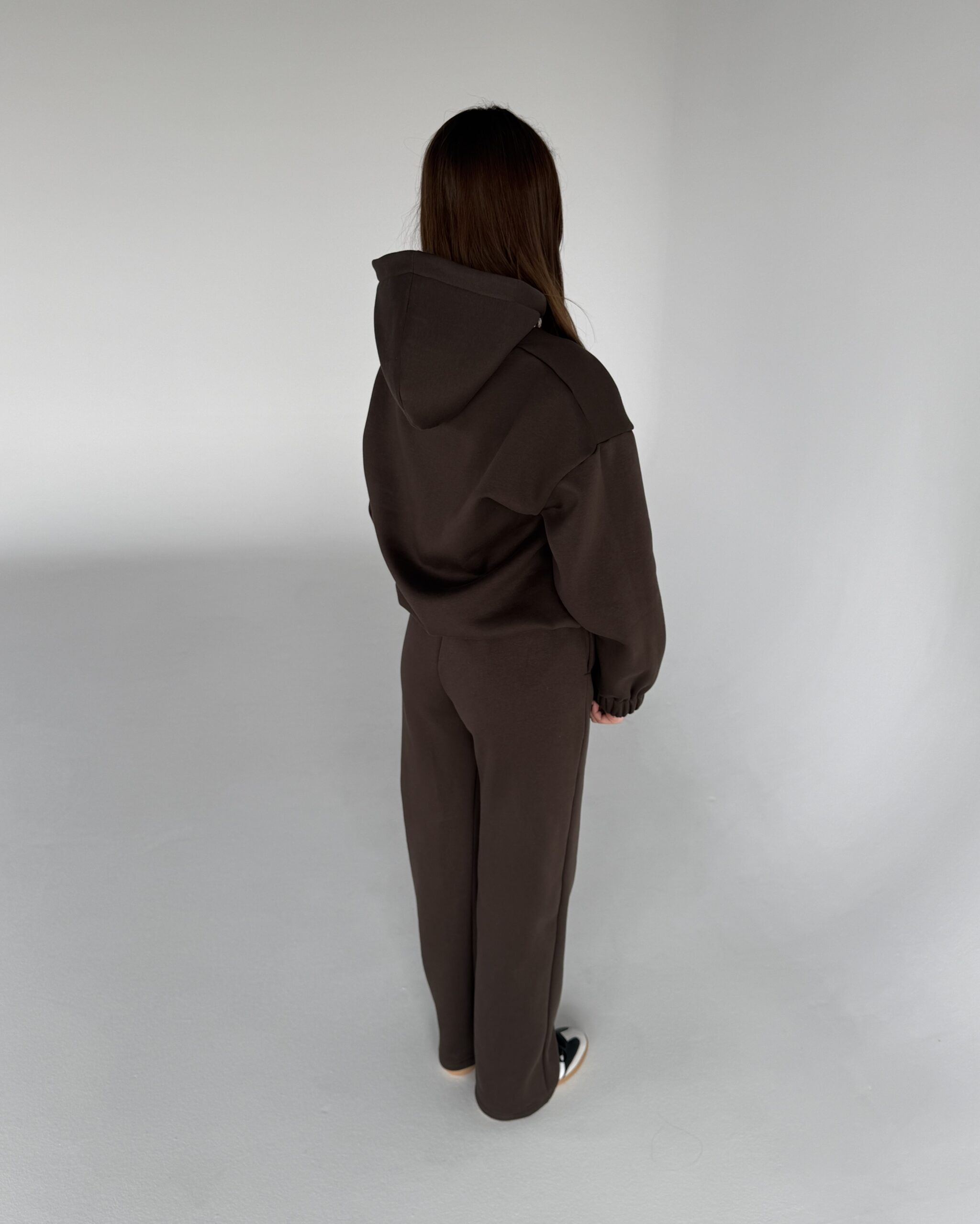Hoodie ALLYSE DEEP COCOA