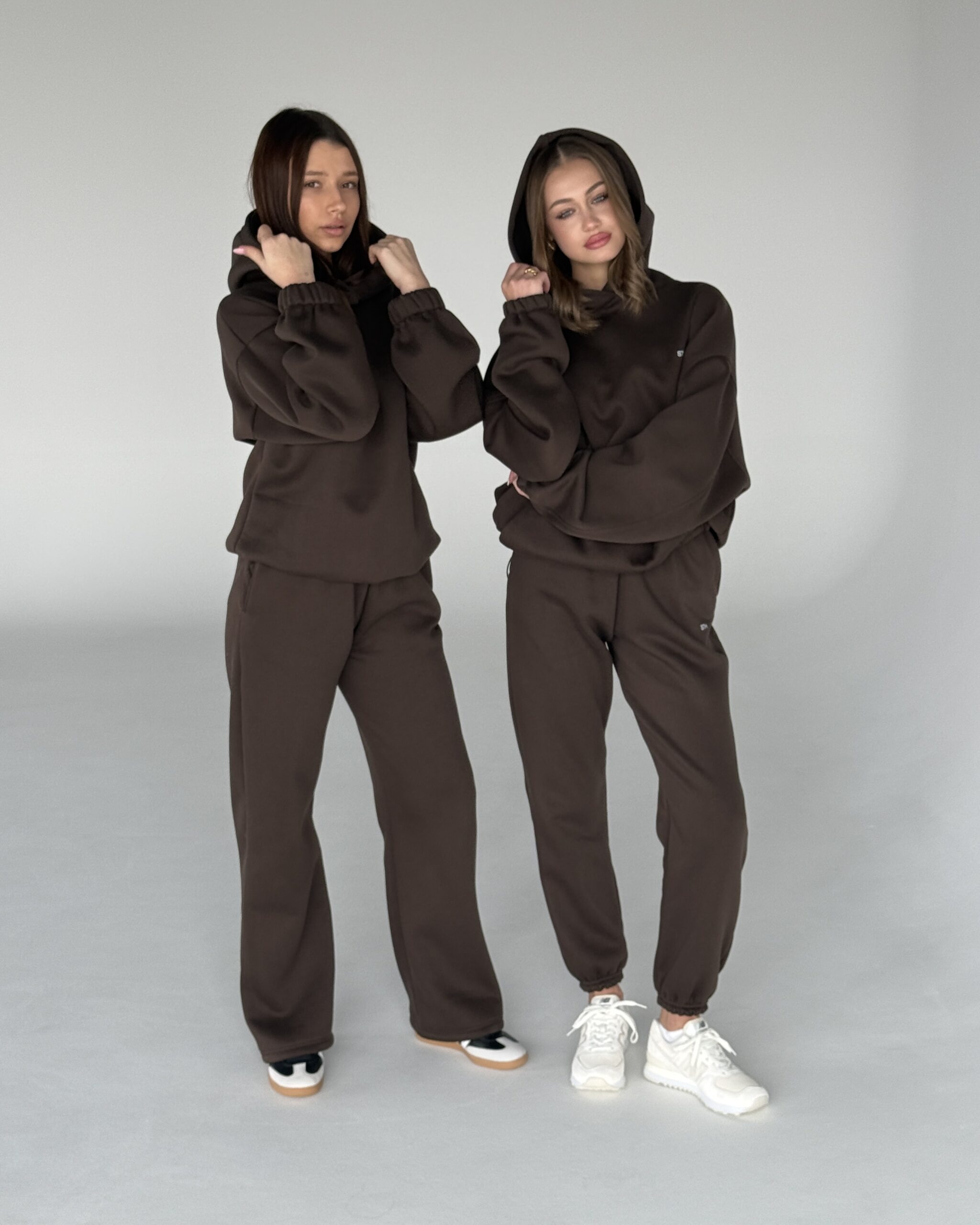 Hoodie ALLYSE DEEP COCOA