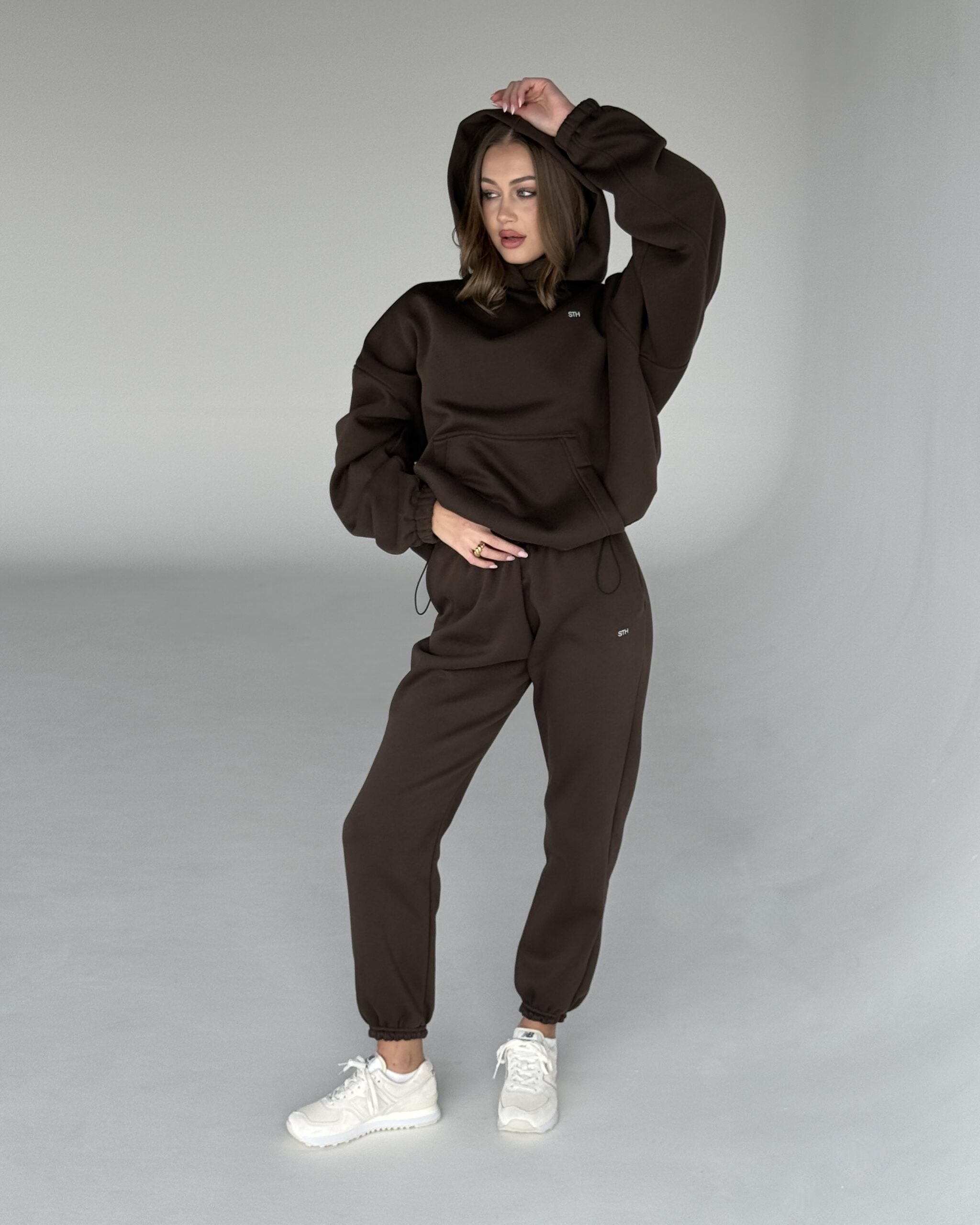 Maxi Hoodie DEEP COCOA