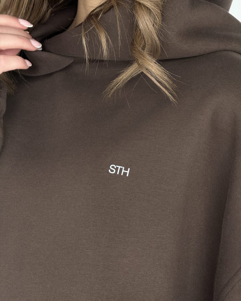 Maxi Hoodie DEEP COCOA
