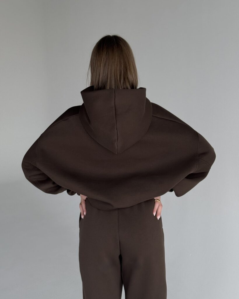 Maxi Hoodie DEEP COCOA