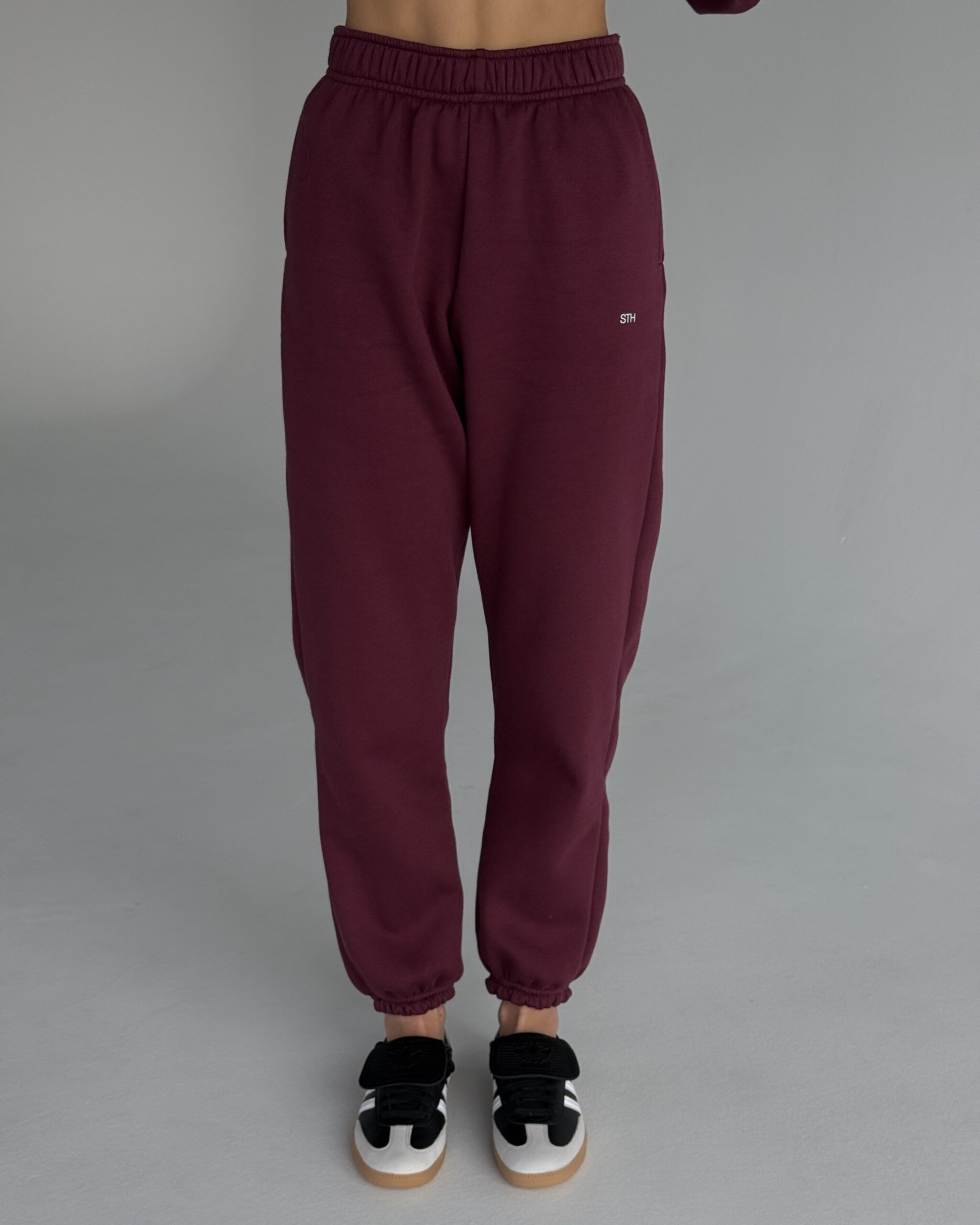 Tepláky BURGUNDY Classic