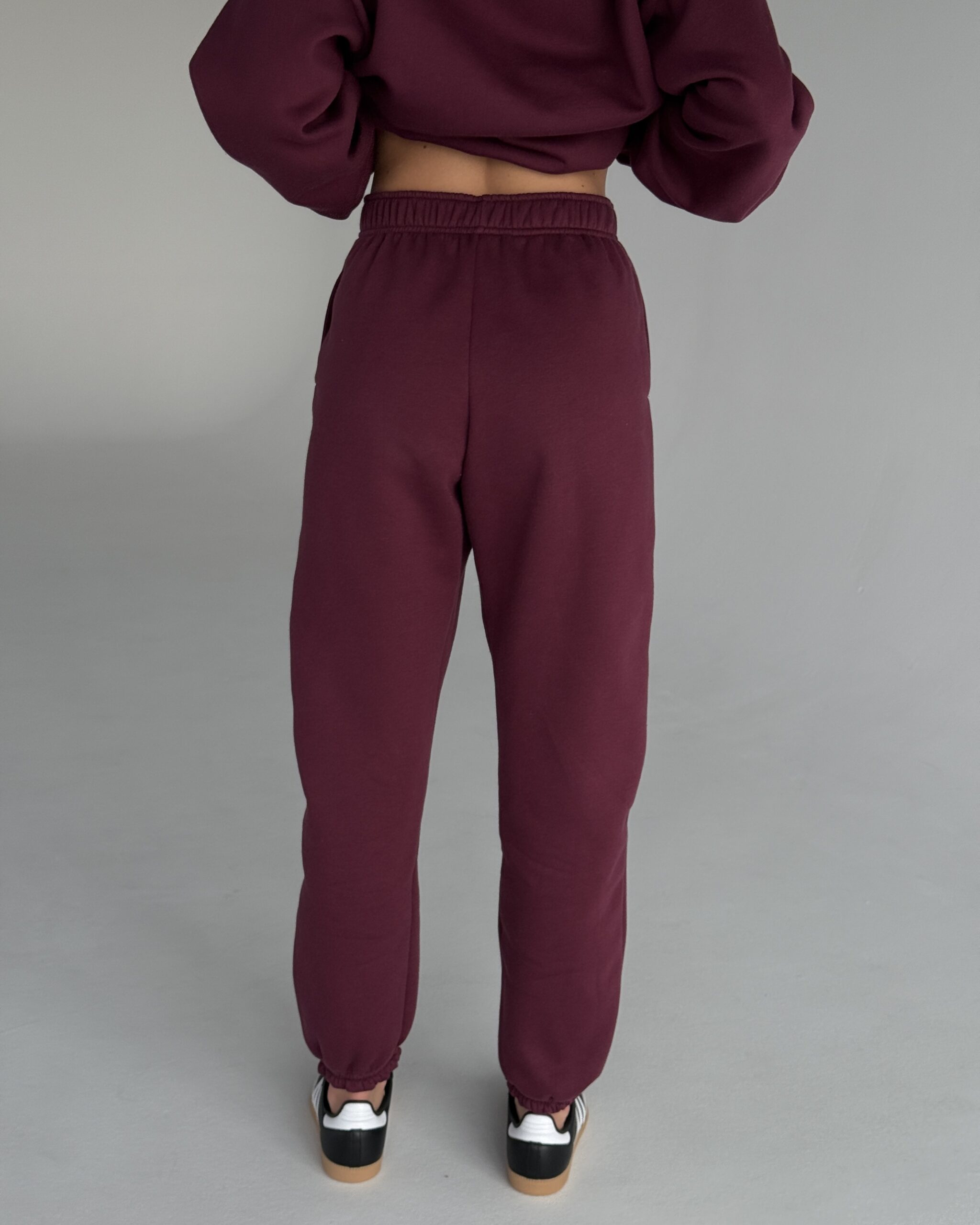 Tepláky BURGUNDY Classic