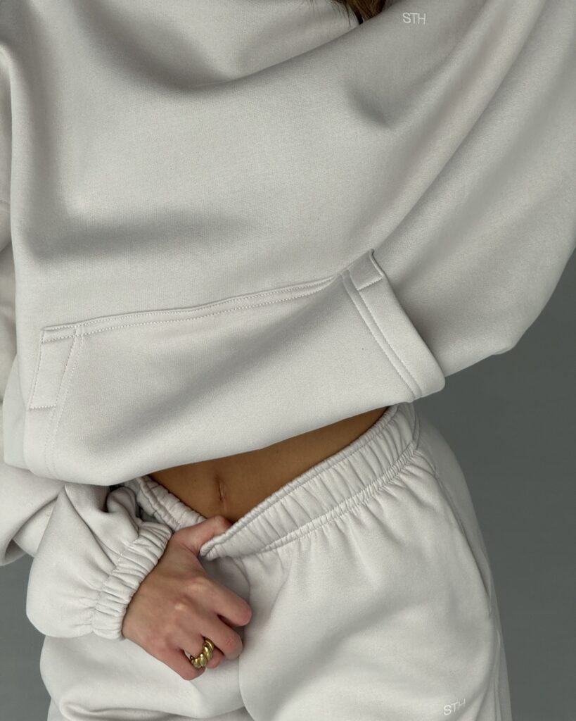 Maxi Hoodie WHITE SAND