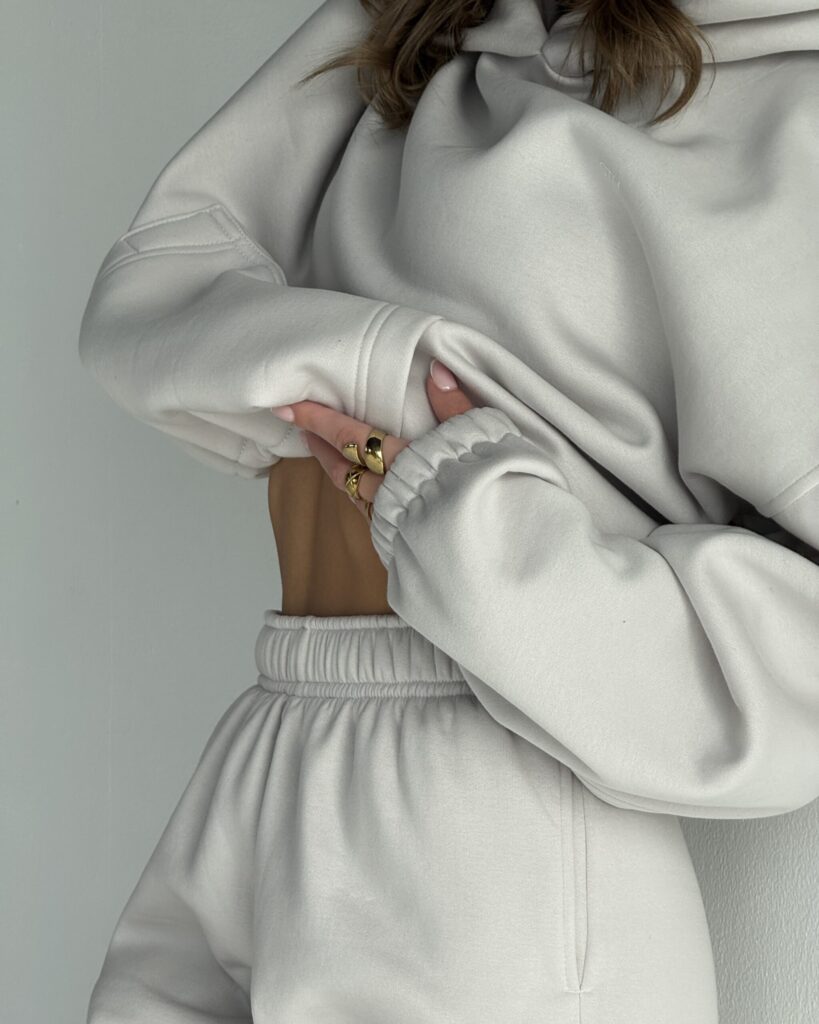 Maxi Hoodie WHITE SAND