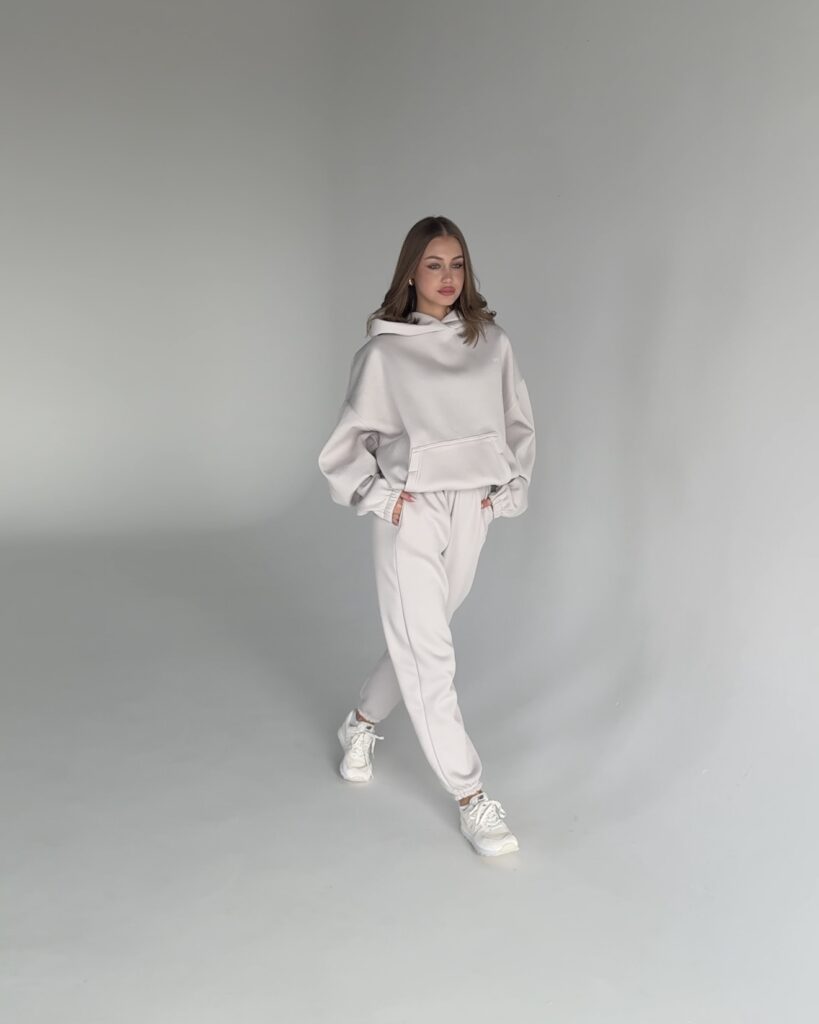Maxi Hoodie WHITE SAND