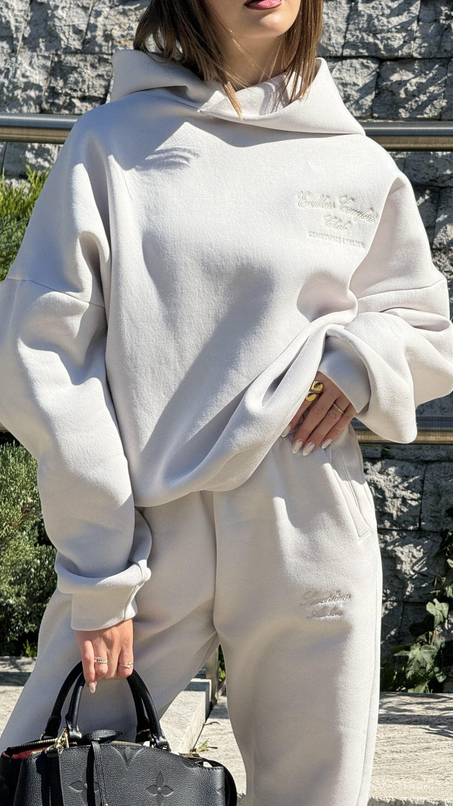 Mikina Endless Comfort WHITE SAND