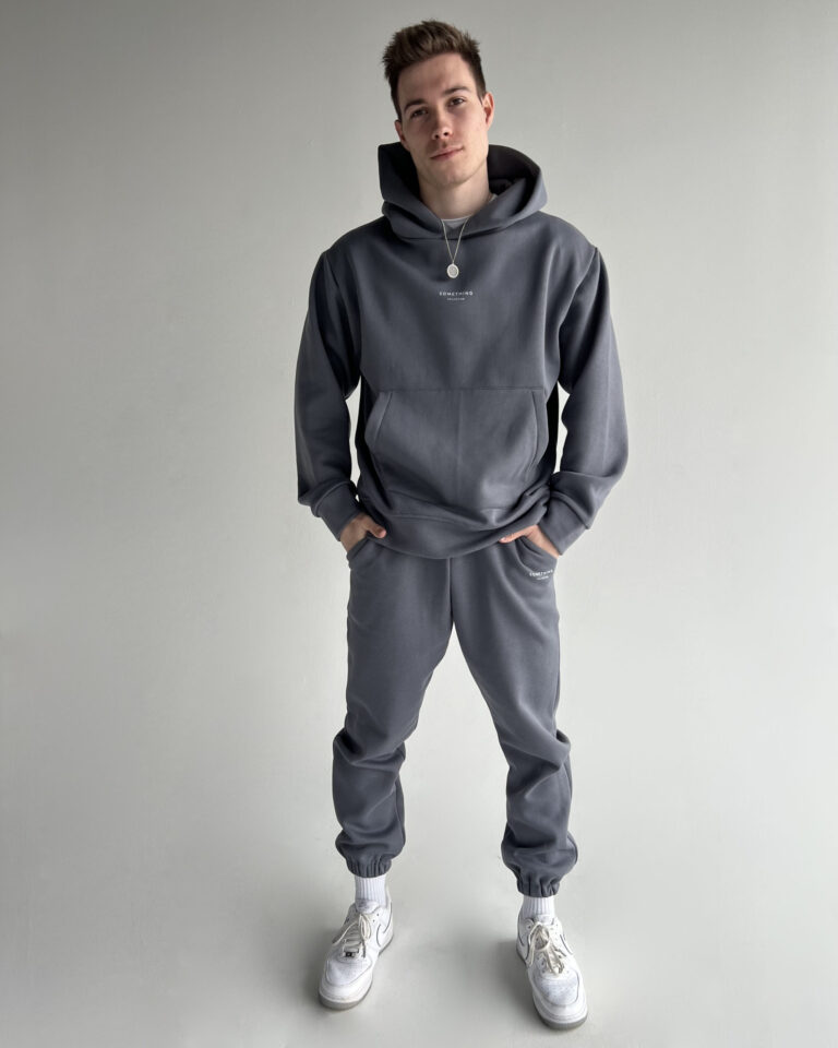 Tepláková súprava YVES pánska - dark grey