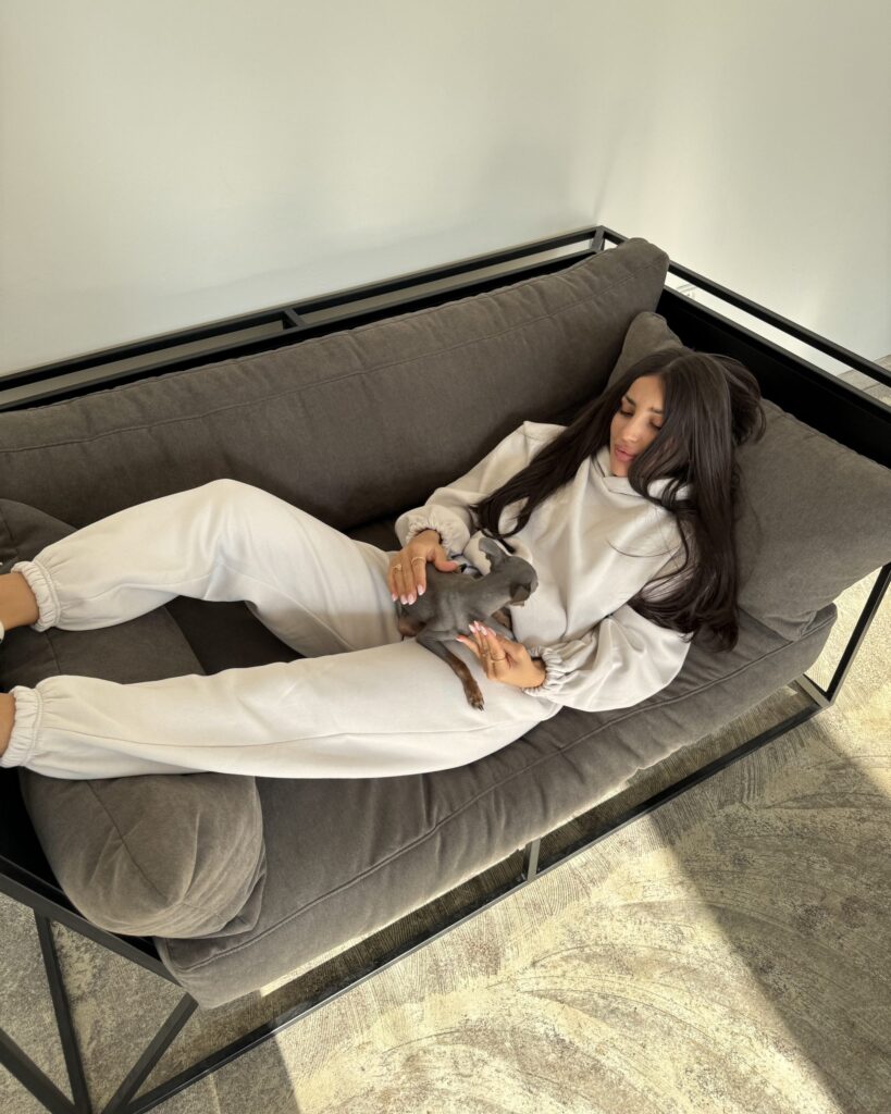 Hoodie ALLYSE WHITE SAND