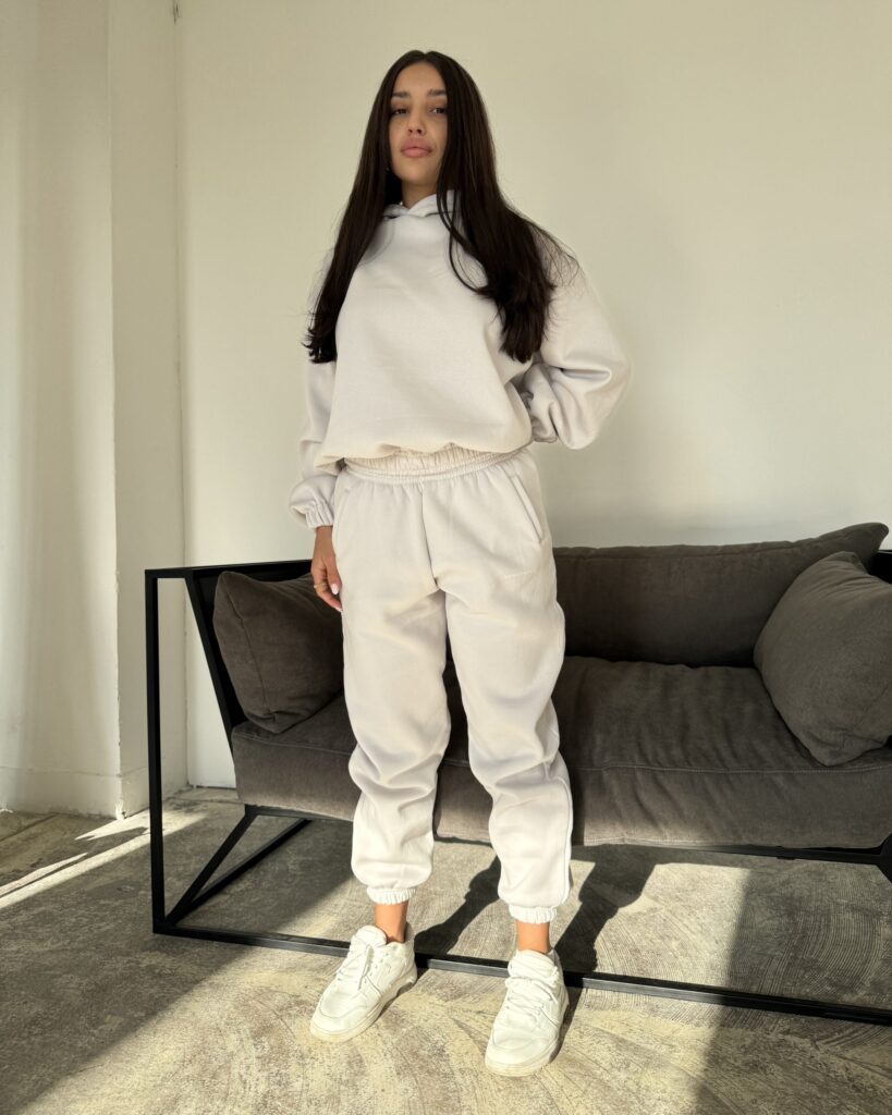 Hoodie ALLYSE WHITE SAND