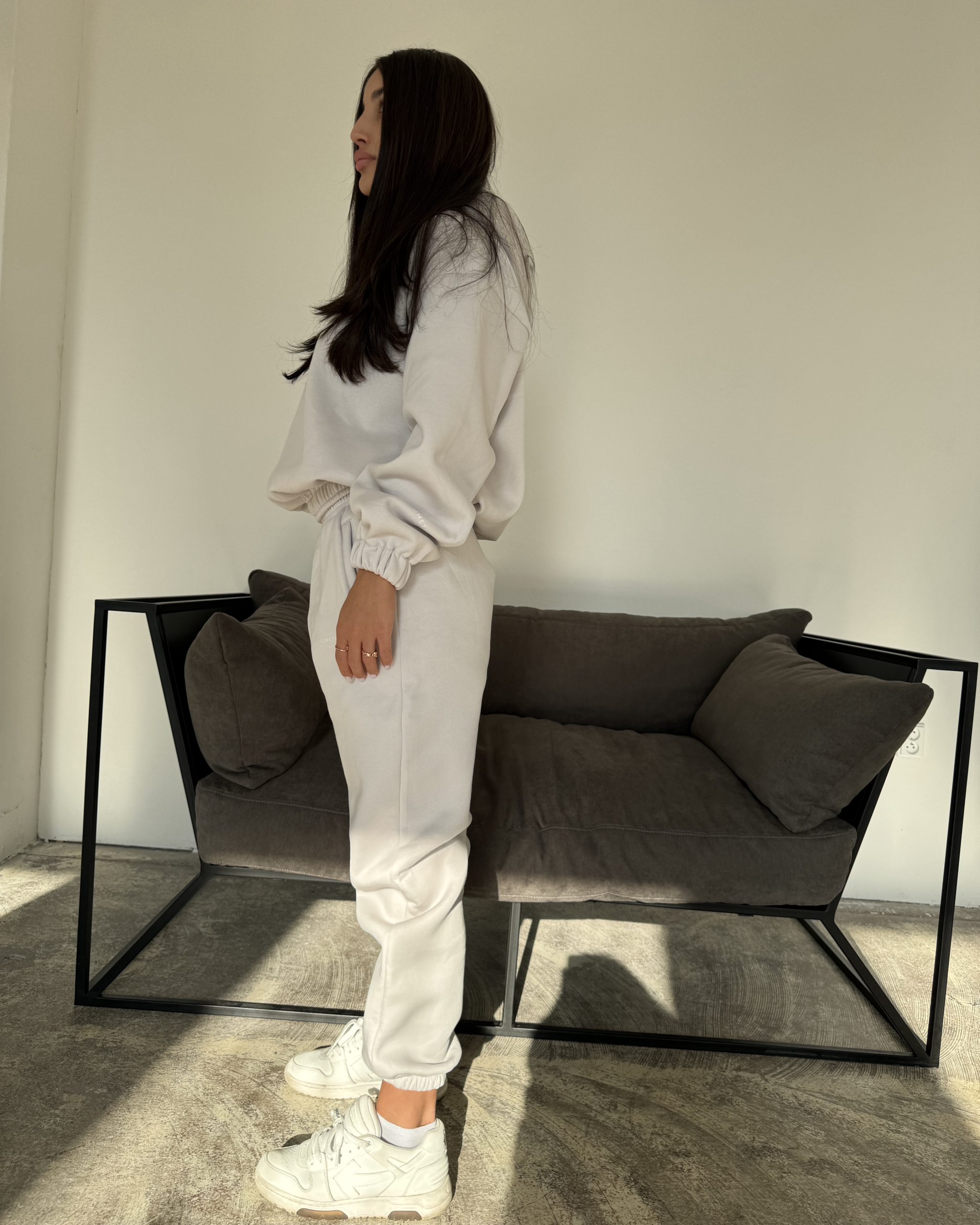 Hoodie ALLYSE WHITE SAND