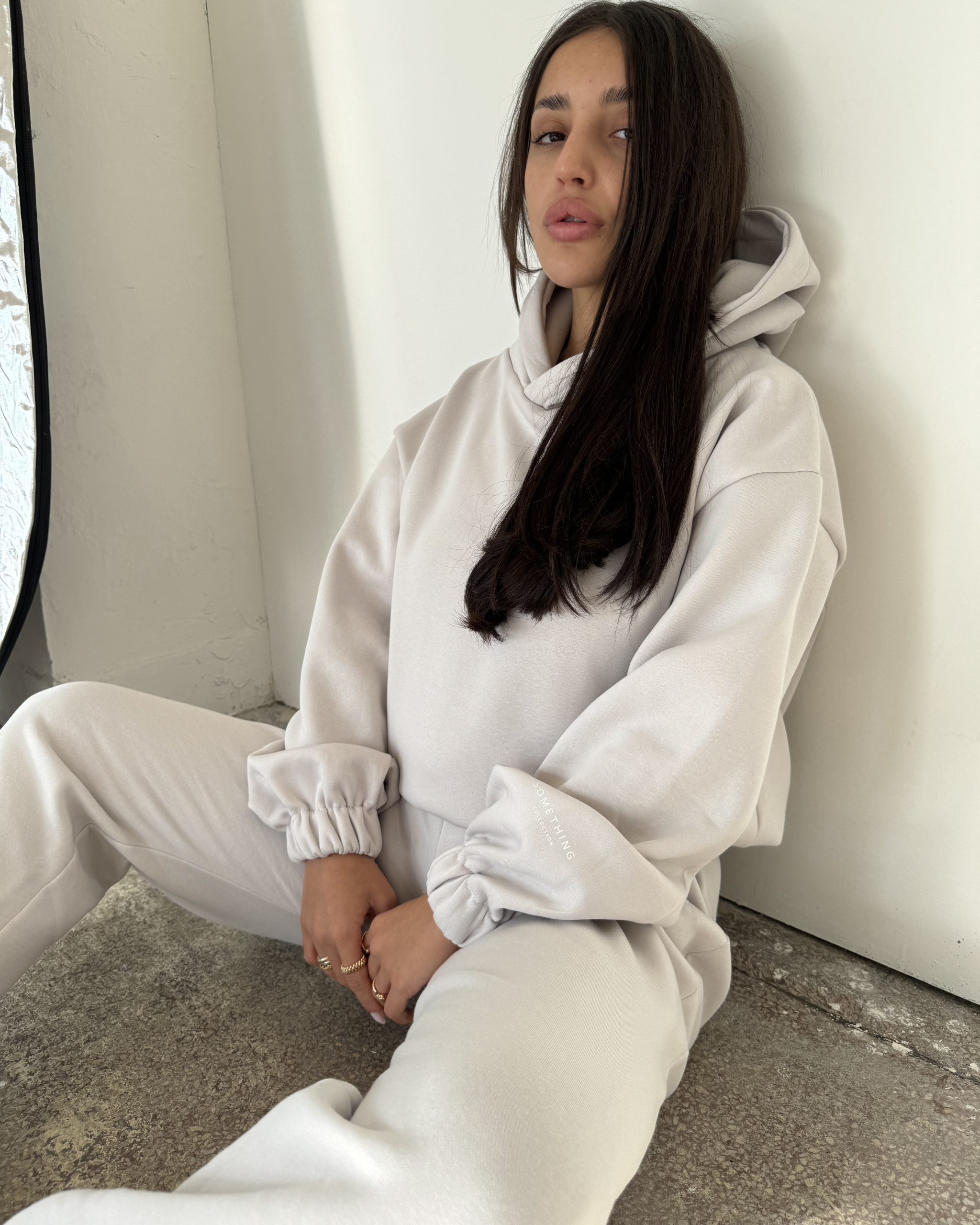 Hoodie ALLYSE WHITE SAND
