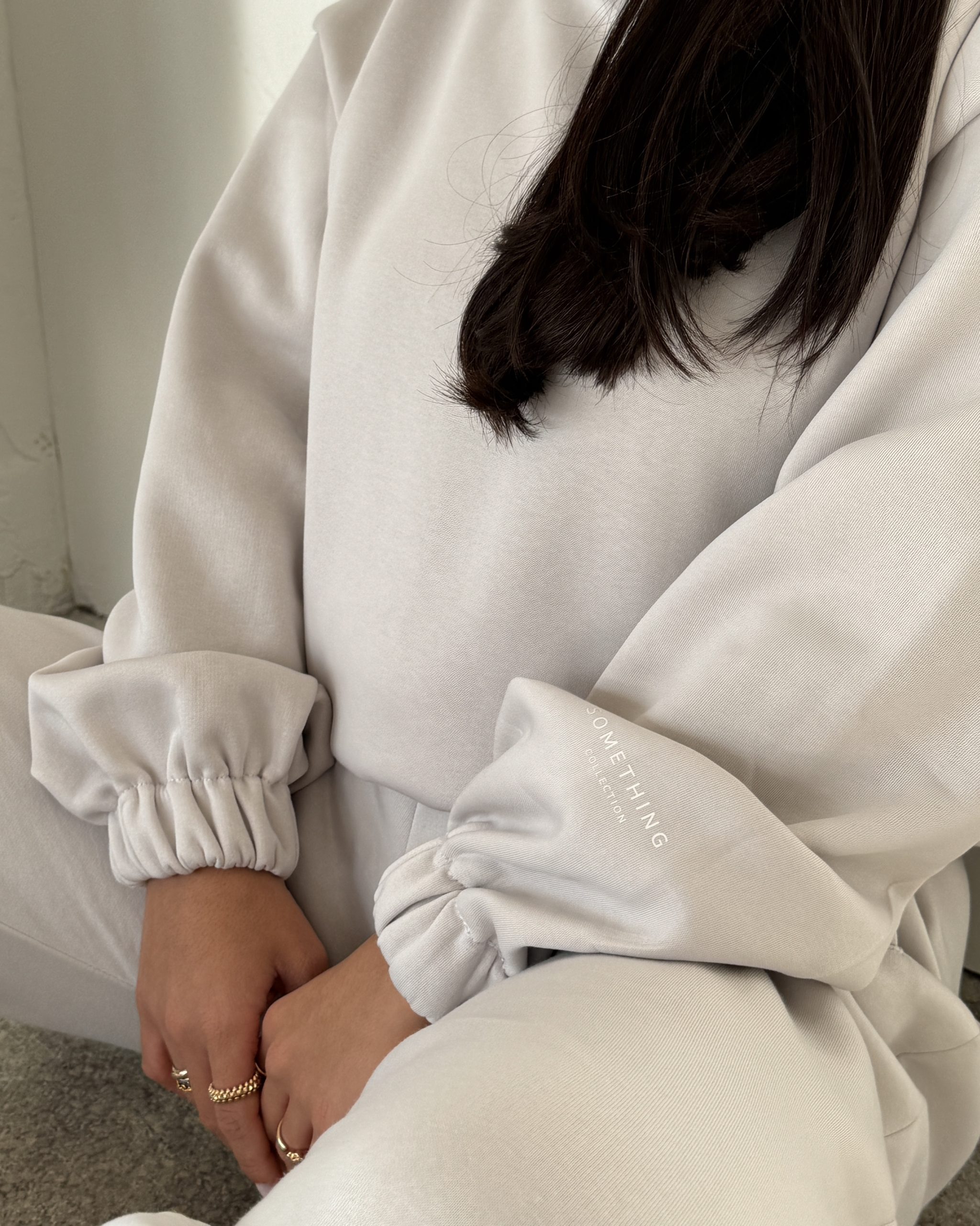 Hoodie ALLYSE WHITE SAND