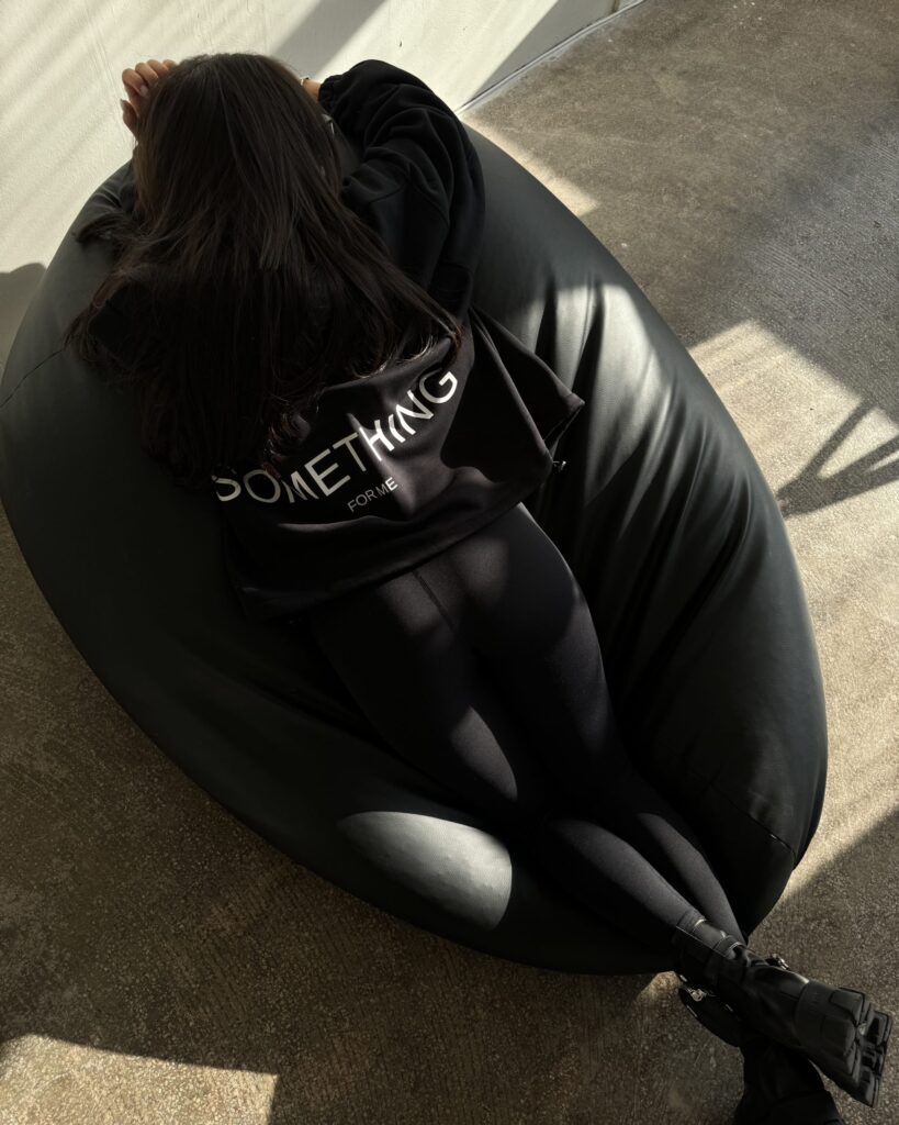 Hoodie STH FOR ME BLACK