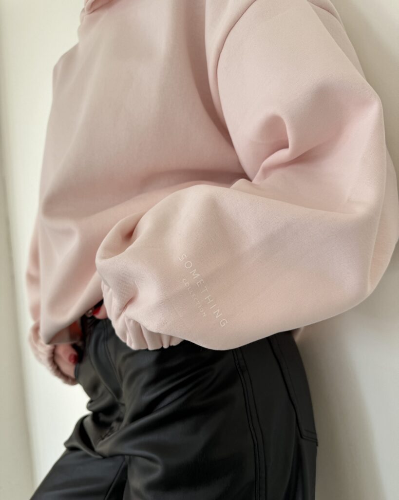 Hoodie ALLYSE BABY PINK