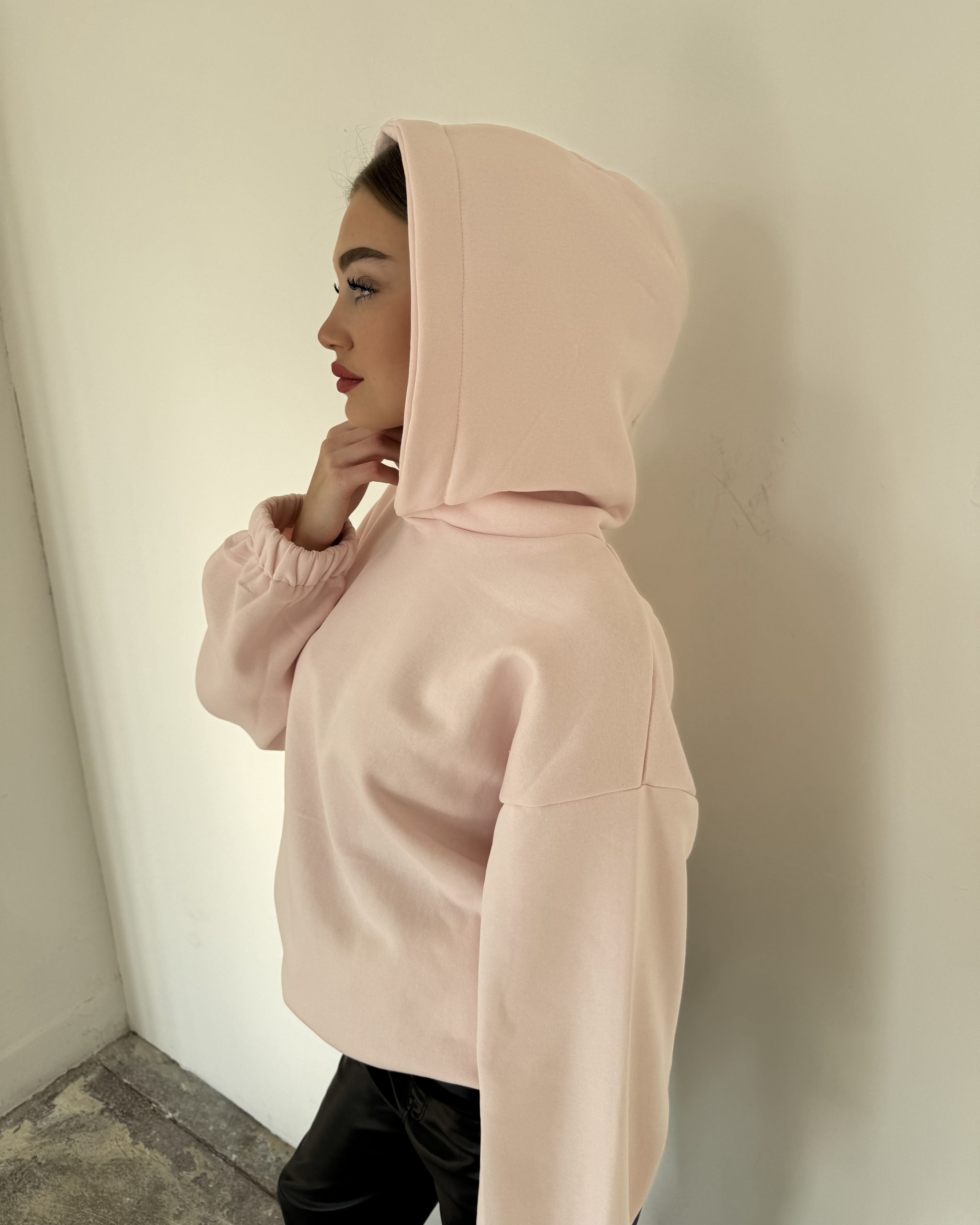 Hoodie ALLYSE BABY PINK