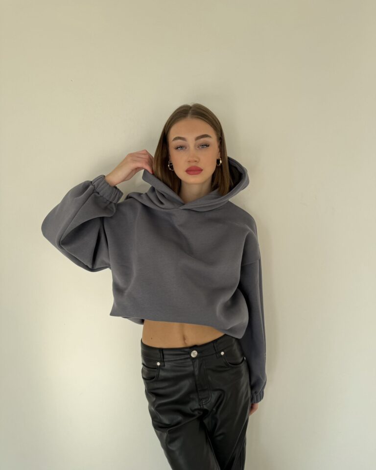 Hoodie ALLYSE DARK GREY