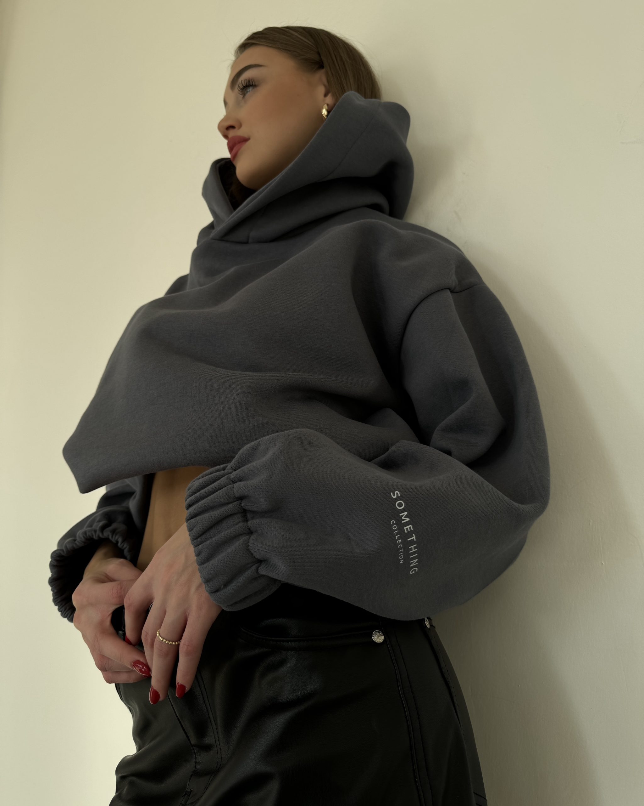 Hoodie ALLYSE DARK GREY