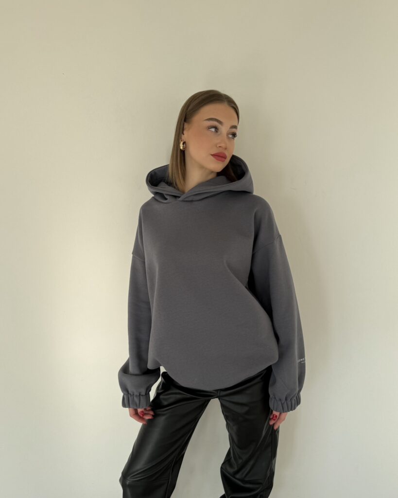 Hoodie ALLYSE DARK GREY
