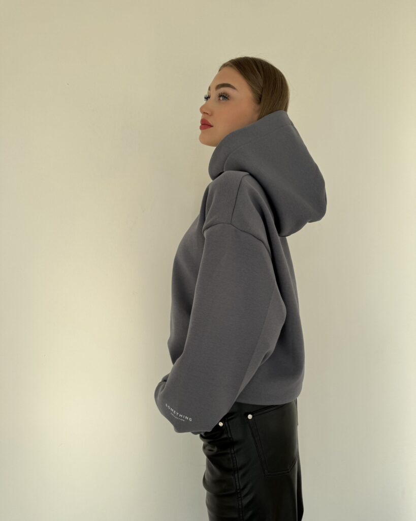 Hoodie ALLYSE DARK GREY