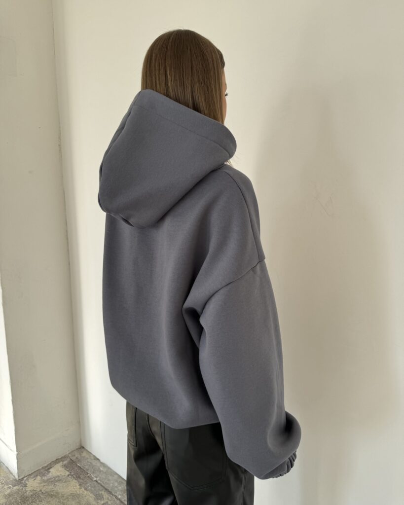Hoodie ALLYSE DARK GREY